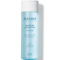 Miamo Micellar Cleansing Water, Acqua Micellare Viso e Occhi, 250ml - Delicata per Pelle Sensibile, Rimuove Trucco e Impurità