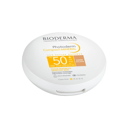 Bioderma Photoderm Compact Nuance Dorata SPF 50+ 10g - Protezione Solare Minerale
