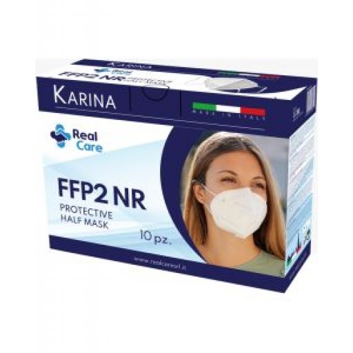 Mascherina FFP2 Taglia S Bianca 10 Pezzi