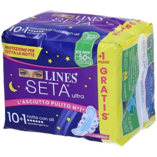 LINES SETA ULTRA NOTTE CP 10+1