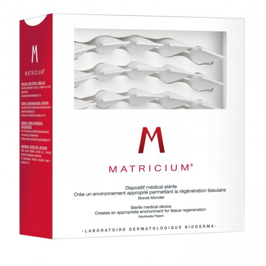 Matricium 30 Fiale Da 1ml - Trattamento Rigenerante per Pelle Alterata e Foto-Invecchiamento