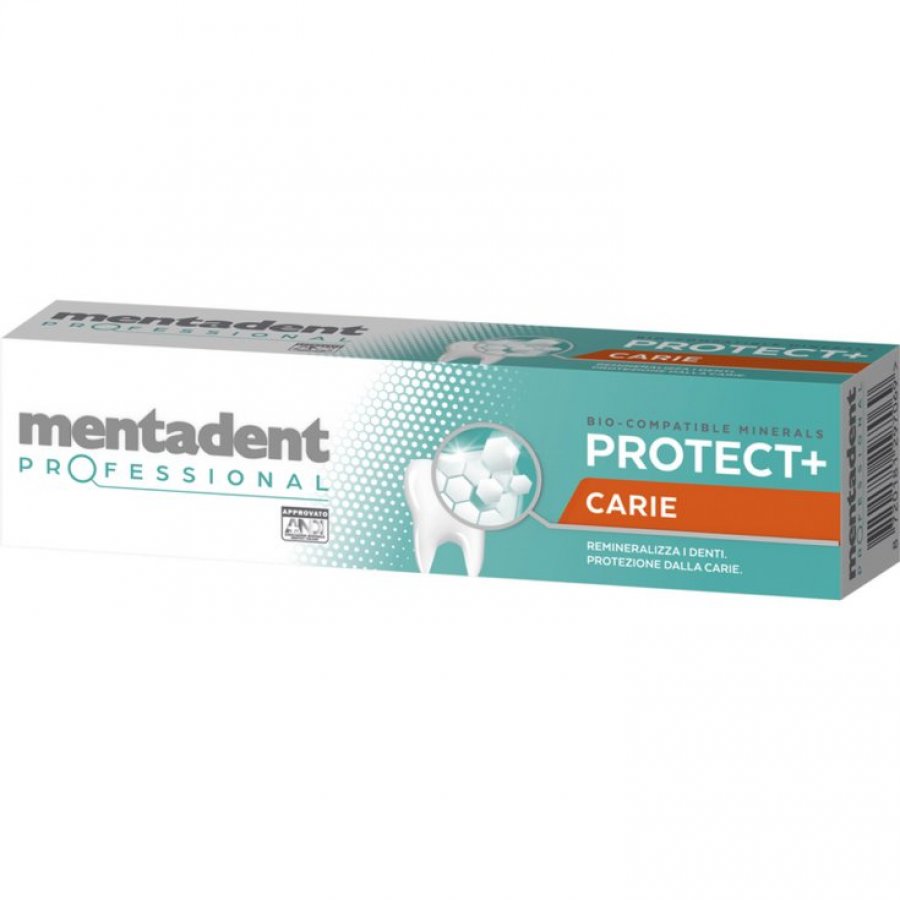 Mentadent Professional Dentifricio Protect Carie 75ml - Protezione Doppia per Denti Forti