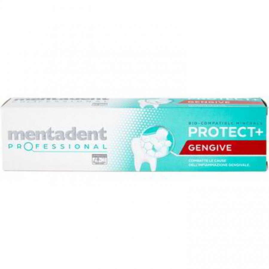 Mentadent Professional Dentifricio Protect Gengive 75ml - Protezione Zinco contro Gengiviti e Sanguinamento