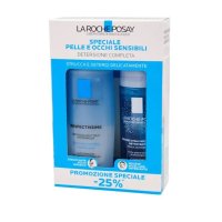 La Roche-Posay, Kit Detersione Completa Struccante, 125 ml + Acqua Micellare, 150 ml