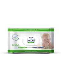 Salviette Umidificate Baby Aloe Vera Dermacotone, 72 salviette