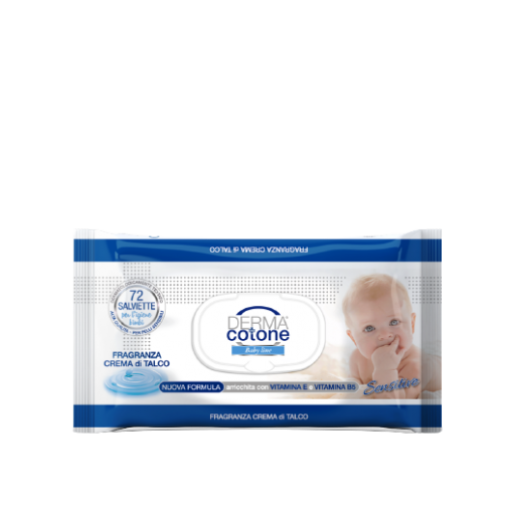 DERMACOTONE Baby 72Salv.Talco