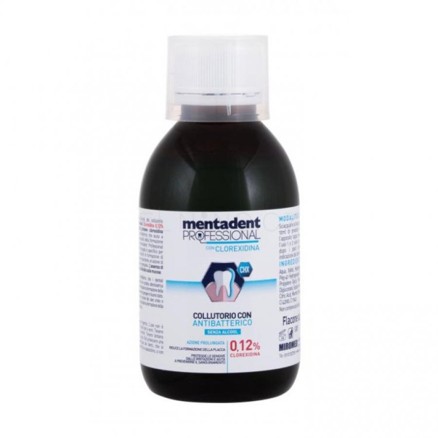 Collutorio Clorexidina 0,12% + CPC Mentadent Professional 300ml - Protezione Gengive Intensiva