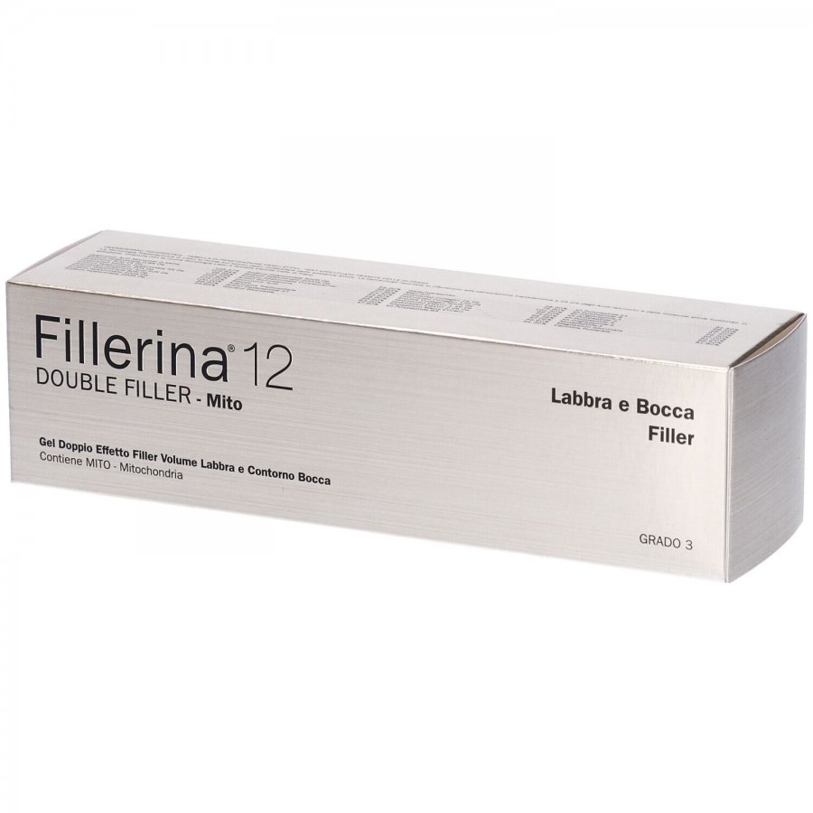 Fillerina 12 Double Filler MITO Labbra e Bocca, 7ml, Riempimento e Colmatura Antirughe