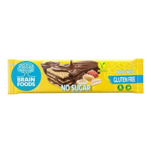 BRAIN FOODS Wafer Arachidi 40g