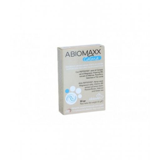 Abiomaxx Calma 15 Compresse - Integratore di Calma e Relax per il Tuo Benessere
