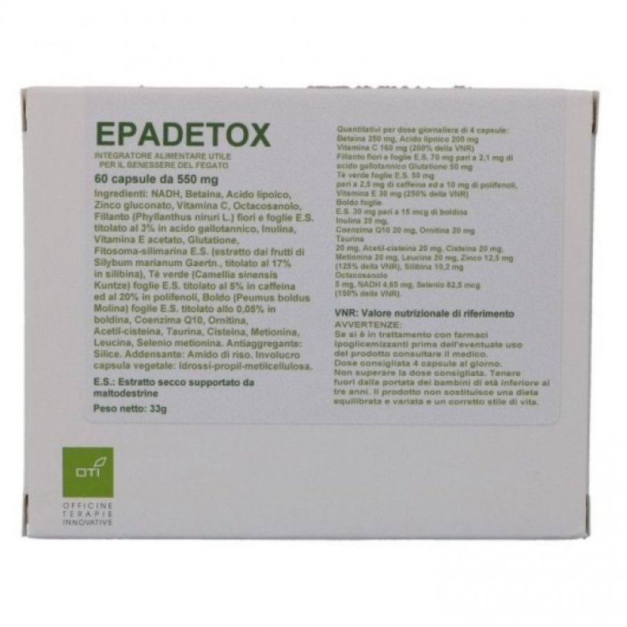 EPADETOX 60 Cps*OTI