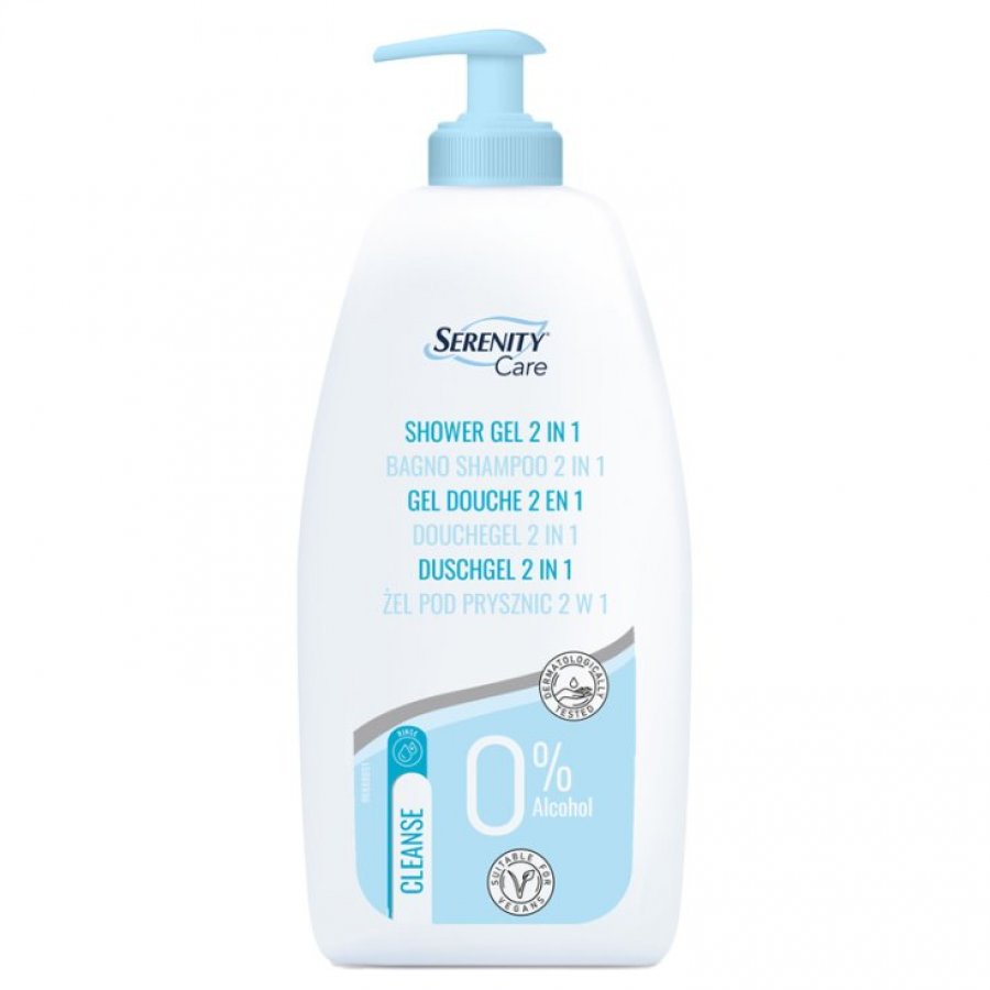 Serenity Skin Care Bagno Shampoo 500ml - Shampoo Delicato per la Cura della Pelle