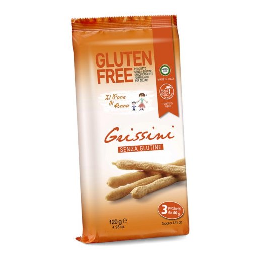 PANE ANNA Grissini S/L 3x40g