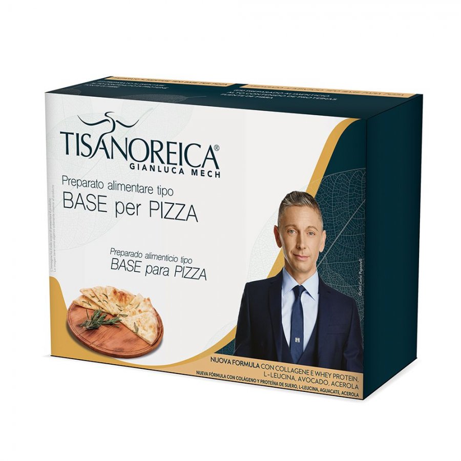 Tisanoreica Base Pizza 4x31,5g - Preparato Alimentare Tipo Base Per Pizza