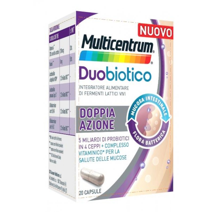 Multicentrum Duobiotico - 20 capsule