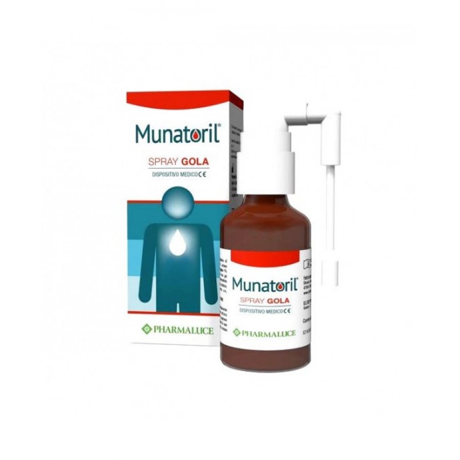 Munatoril Spray Gola 30ml - Dispositivo Medico per l'Irritazione Gola