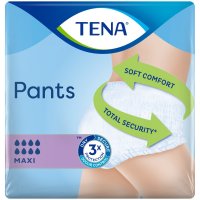 Tena Pants Maxi L New - Mutandine Assorbenti, Perdite Abbondanti, 10 Pezzi - Protezione Incontinenza