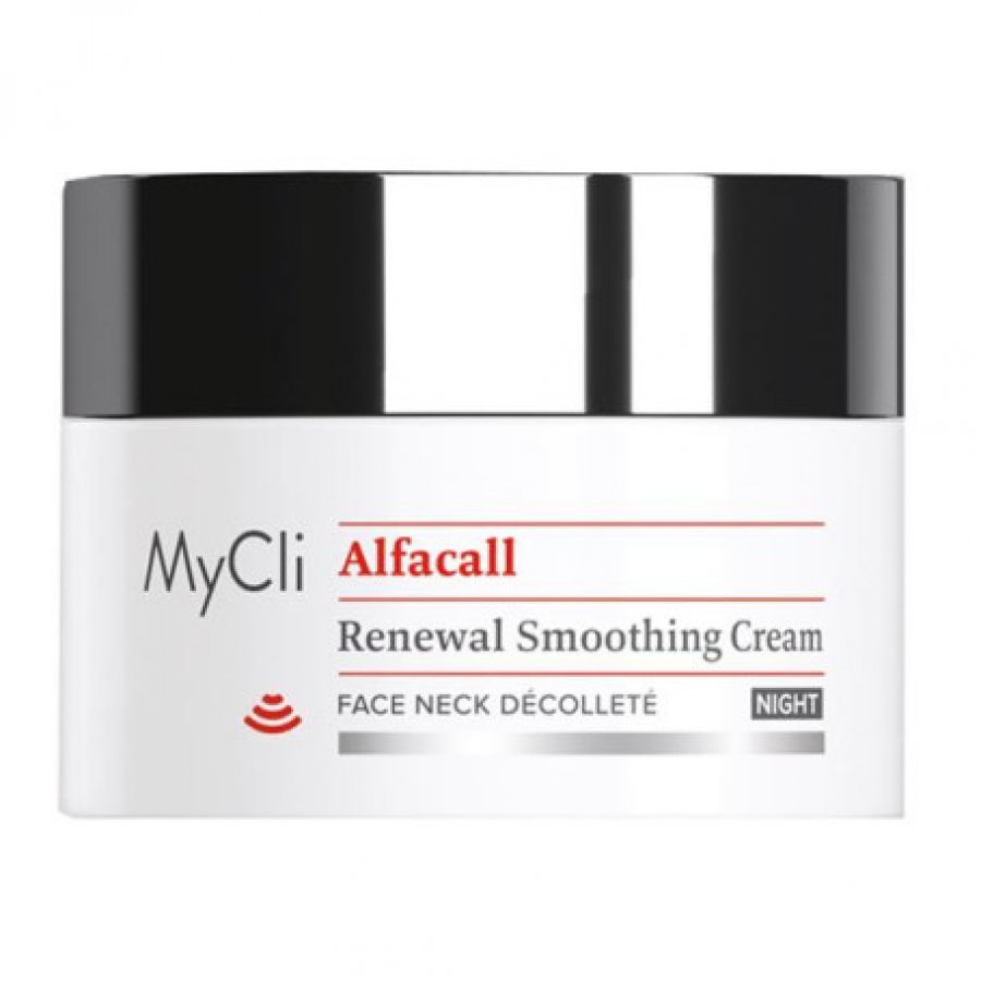 Mycli - Alfacall Crema Levigante Rinnovatrice Notte 50ml - Rinnova la Tua Pelle Durante il Sonno