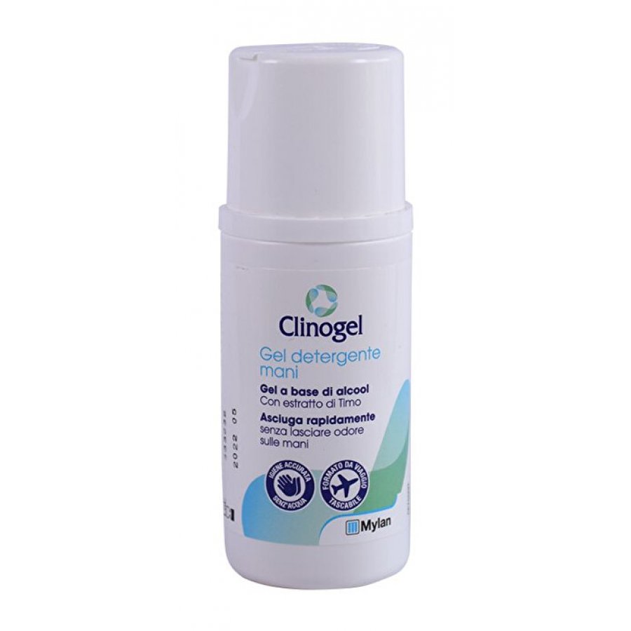Clinogel - Gel Detergente Mani a Base di Alcool da 100ml