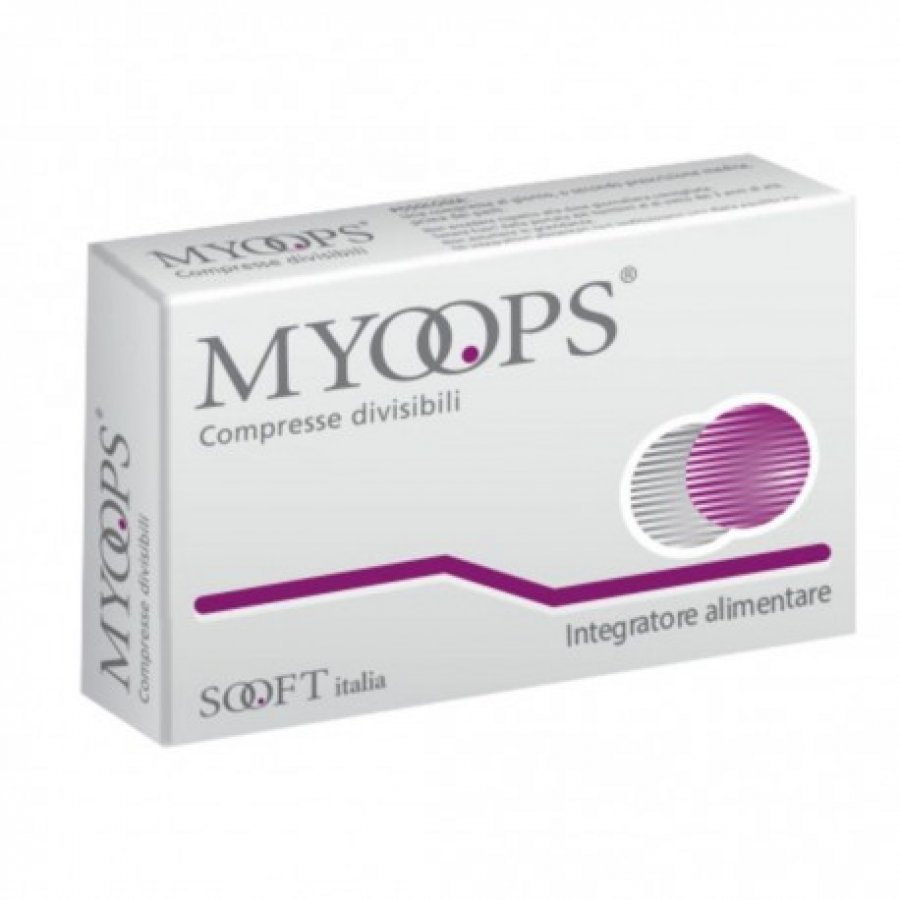 Myoops - 15 Compresse Integratore con Vitamina A, E e Luteina per la Salute Visiva