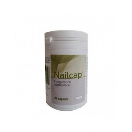 Nailcap Mela 30 Capsule - Integratore per Unghie Forti e Salutari - Confezione da 30 Compresse - Supporto per la Cura delle Unghie con Mela