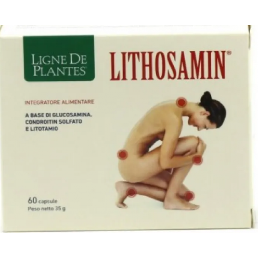 Lithosamin - Integratore di Glucosamina - 60 Capsule