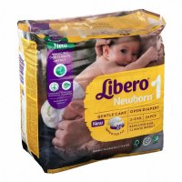 Libero Newborn Pannolini Misura 1 (2-5 Kg) - Confezione da 24 Pezzi