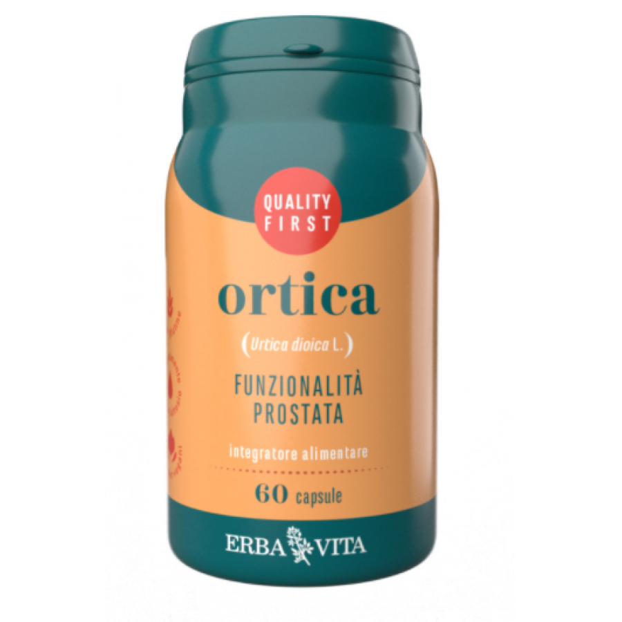 Erba Vita Ortica Monoplanta 60 capsule - Integratore di Ortica per la Prostata