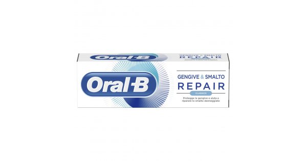 Oral-B - Dentifricio Gengive & Smalto Repair Classico 75ml, dentifricio per  gengive, 75ml, smalto dentale, riparazione gengive