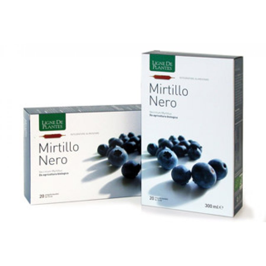 Mirtillo Nero BIO - 20 Ampolle - Integratore Microcircolo e Benessere Vista