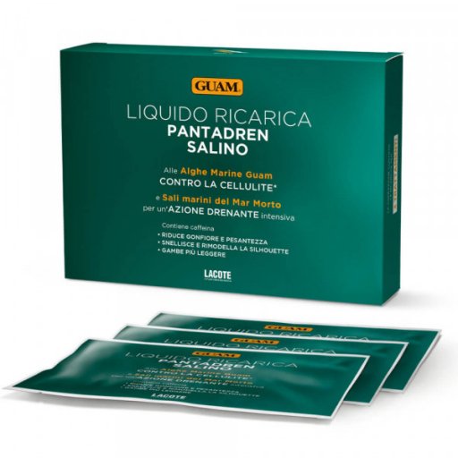  Guam, Liquido Ricarica PantaDren Salino, 3 Buste 