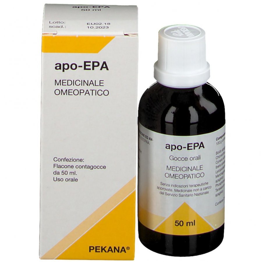 Named Pekana Apo Epa Prodotto Omeopatico-Spagirico Gocce 50Ml