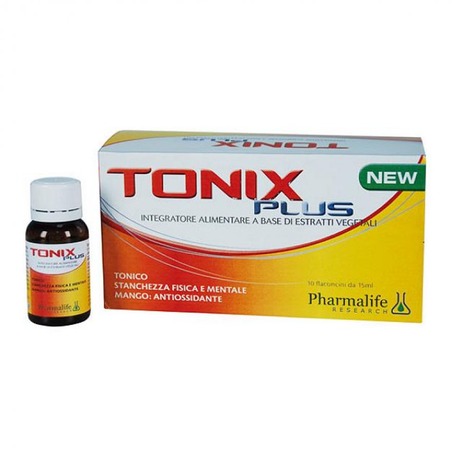 Tonix Plus Integratore Alimentare 10 Flaconcini da 15 ml