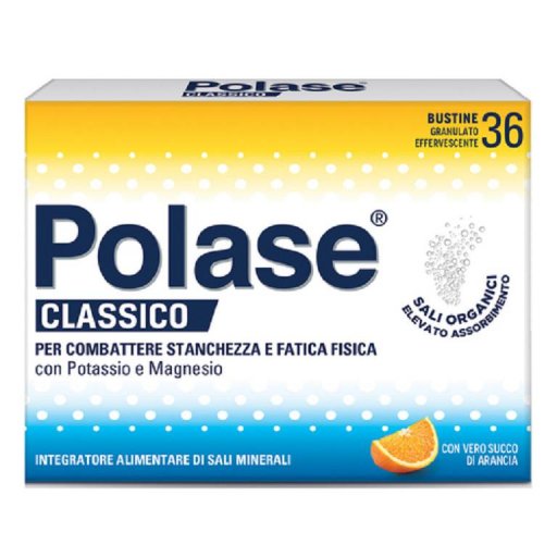 Polase Classico Granulato - 36 Buste - Integratore di sali minerali e vitamine