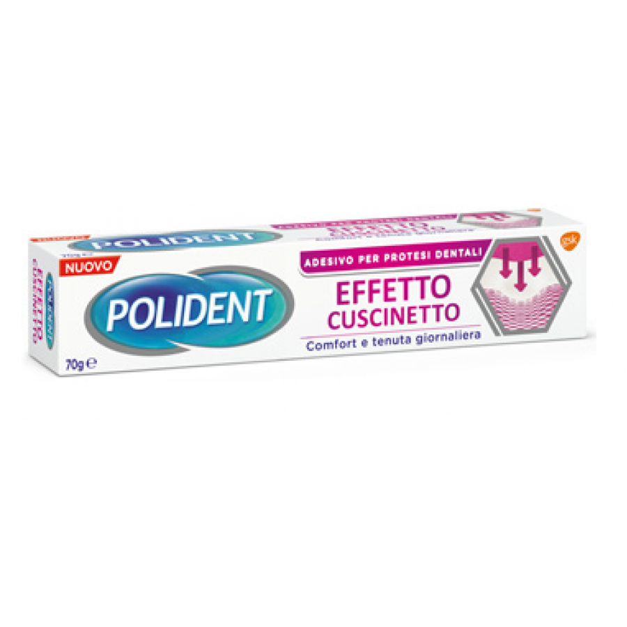 Polident - Effetto Cuscinetto Adesivo per Dentiere 70g