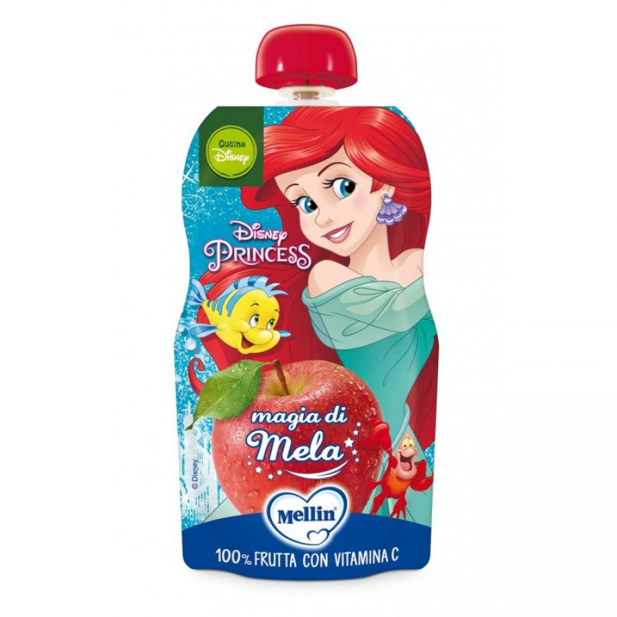 Mellin Magia Di Mela Disney Princess 110g - Merenda per la Prima Infanzia