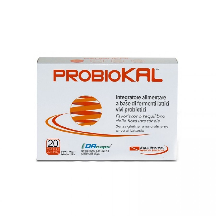 Probiokal Integratore Di Probiotici 20 Capsule 