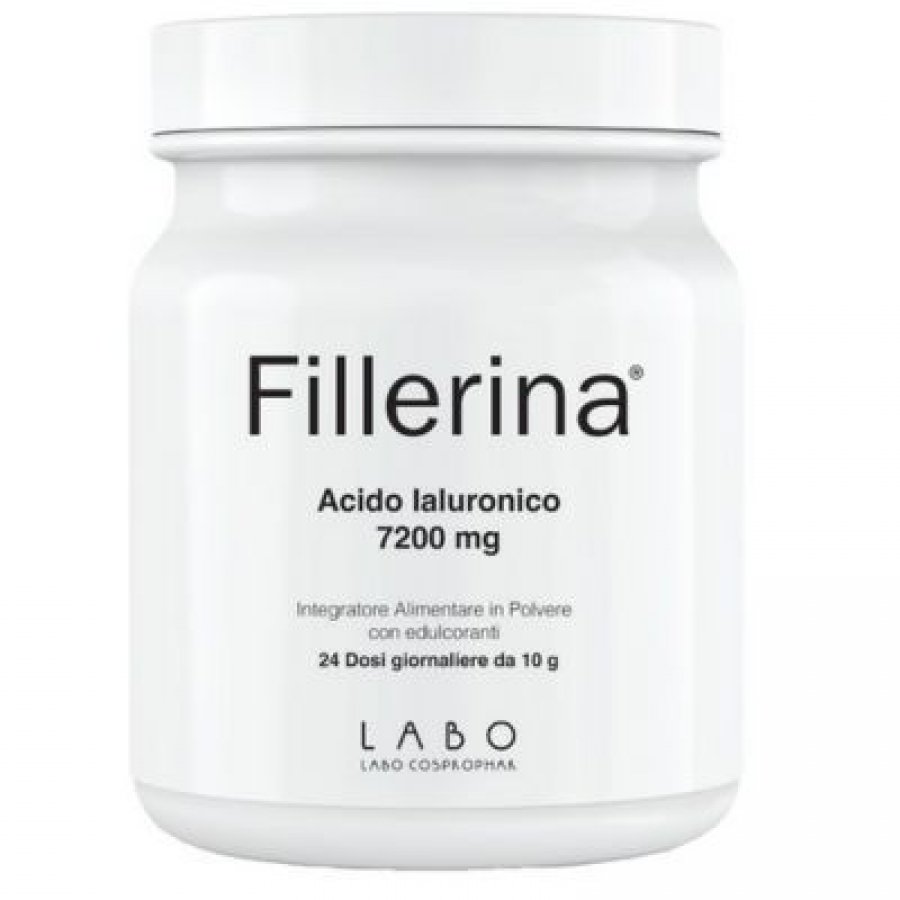 Fillerina Integratore Acido Ialuronico 7200 mg 24 Dosi – Idratazione e Tonicità