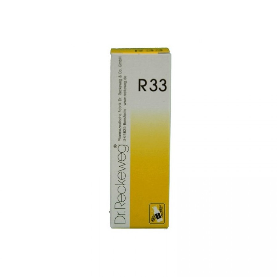 Reckeweg R33 22ml Gocce - Medicinale Omeopatico Antiepilettico