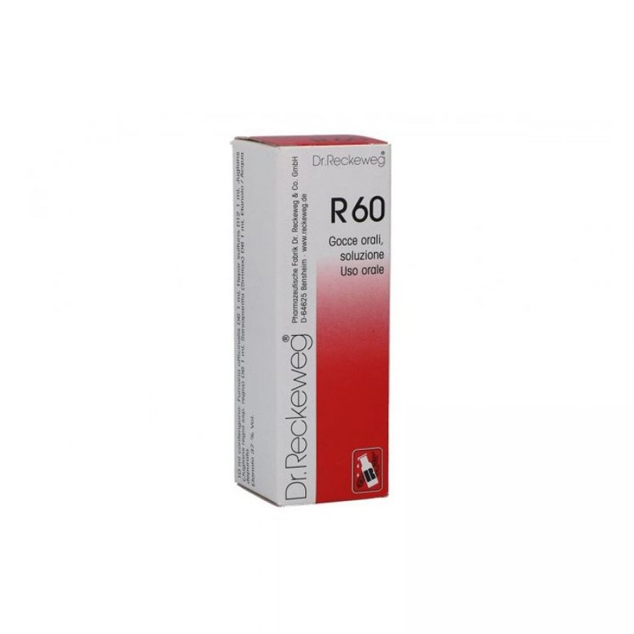 Reckeweg R60 Gocce 22ml - Medicinale Omeopatico per Drenaggio delle Tossine