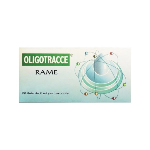 Oligotracce - Rame 20 Fiale da 2 ml 