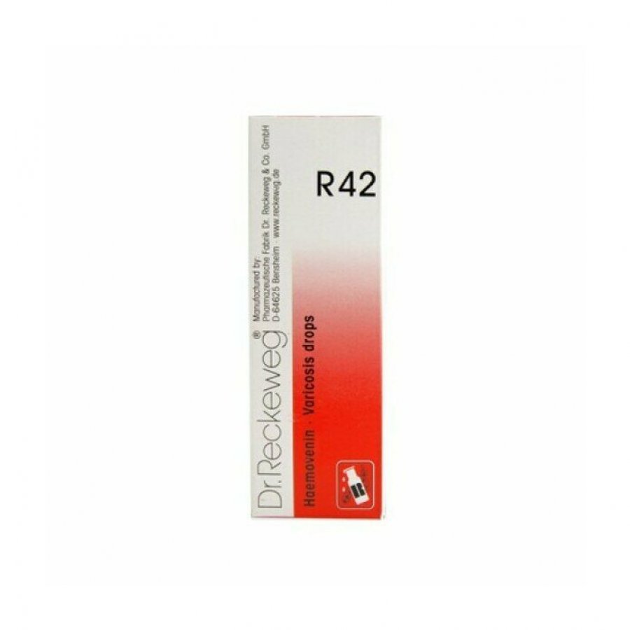 Reckeweg R42 Gocce 22ml - Medicinale Omeopatico per Vene Varicose e Flebiti