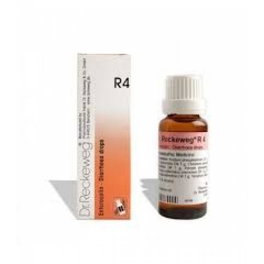 Reckeweg R4 Gocce 22ml - Medicinale Omeopatico per Diarree e Disturbi Gastrointestinali