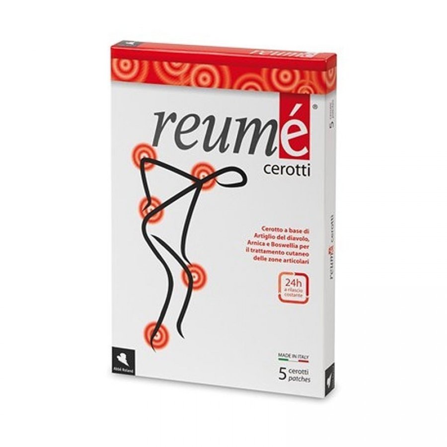 Reumè - Cerotti Antidolorifici per Articolazioni, Confezione da 5