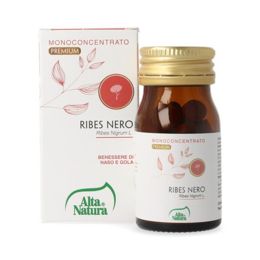 Ribes Nero Monoconcentrato Premium 60 Compresse Integratore Per Il Benessere Di Naso E Gola