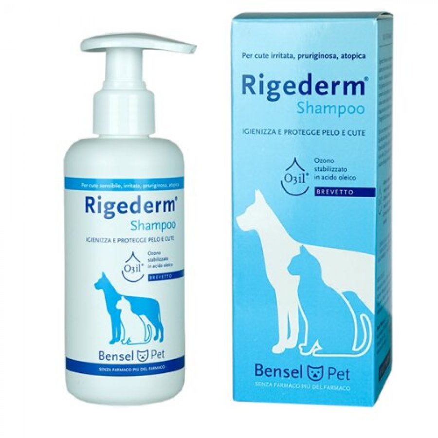 Rigederm Shampoo per Pelo e Cute di Cani e Gatti 200ml - Idratazione e Cura