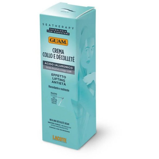 Guam - Seatherapy Crema Collo/Decollete 75ml per una pelle del collo e del décolleté idratata e tonificata