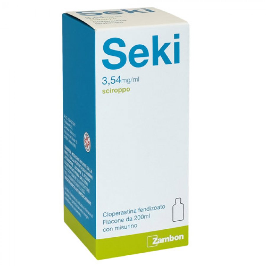 Seki Sciroppo 200ml - Sedativo Naturale della Tossi per il Benessere Respiratorio