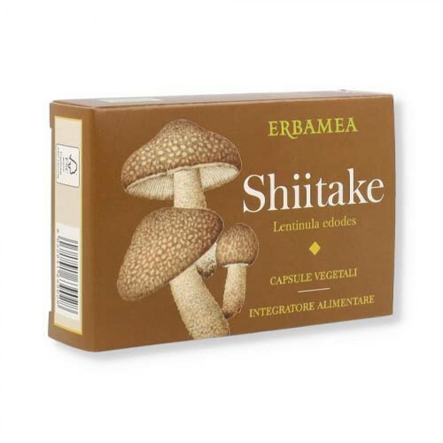 Shiitake 24 Capsule - Integratore per il Sistema Immunitario