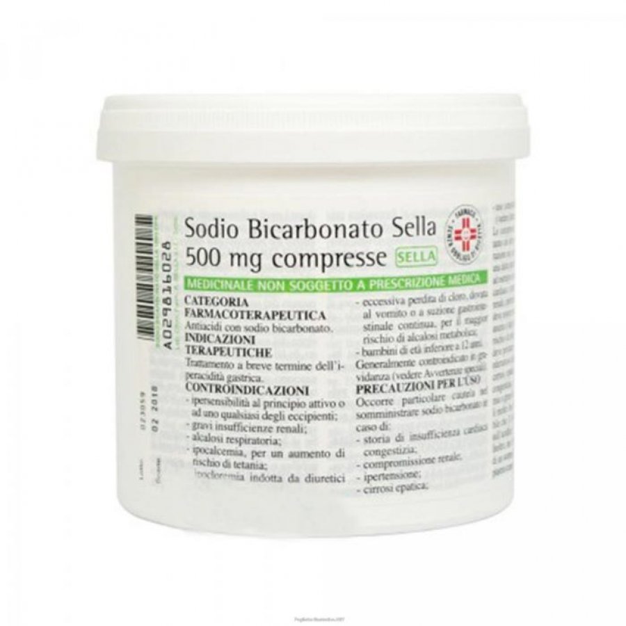 Sodio Bicarbonato 1000 Compresse 500mg
